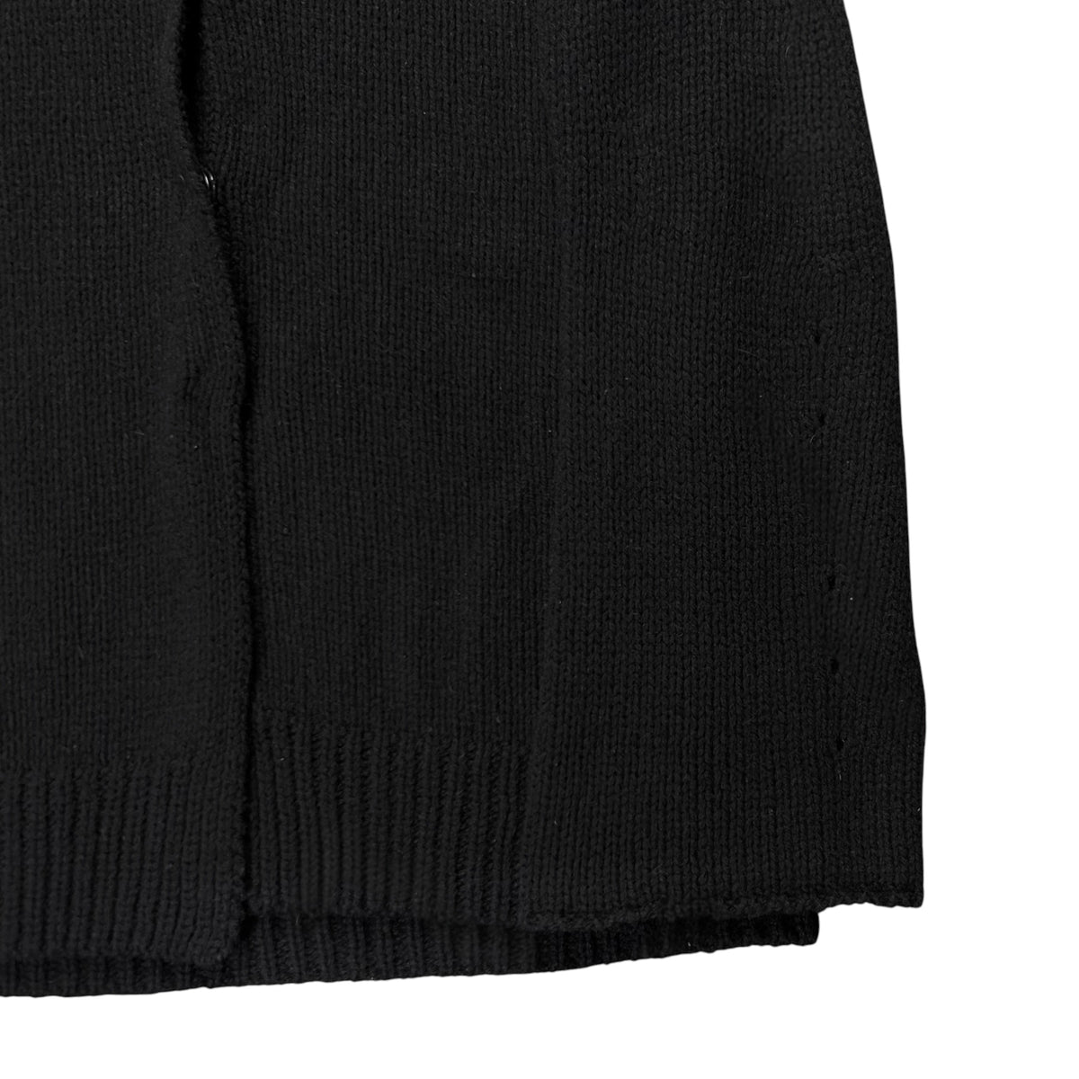 Ann Demeulemeester Fisherman Snap Yak Knit Cardigan - AW04