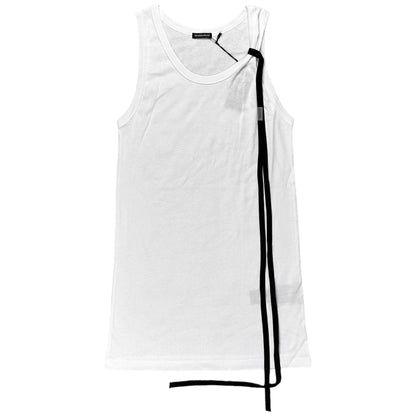 Ann Demeulemeester Seva Contrast String Tank Top - AW21