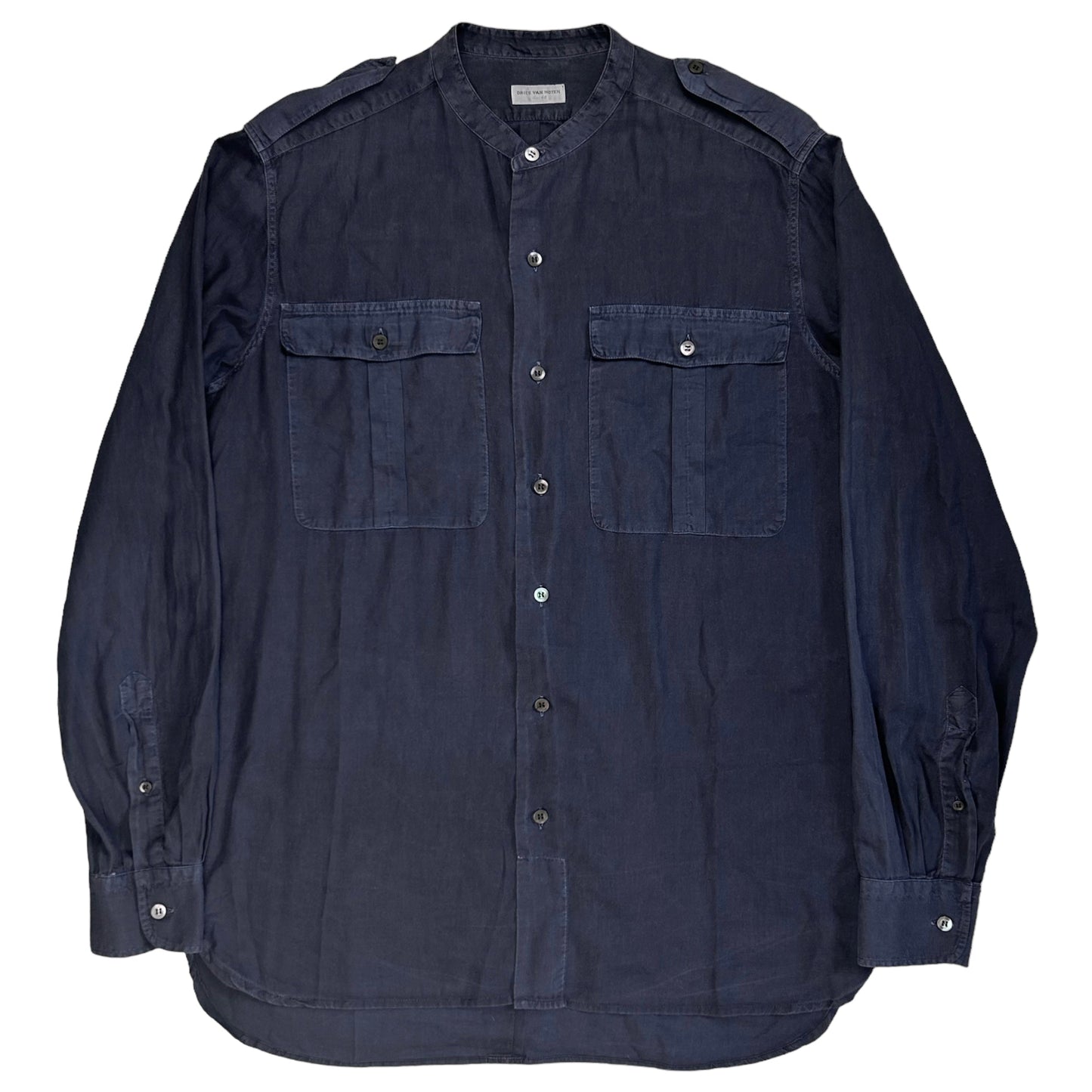 Dries Van Noten Faded Cargo Shirt