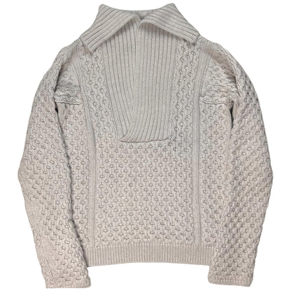 Gucci by Frida Giannini Shawl Collar Cable Knit - AW10
