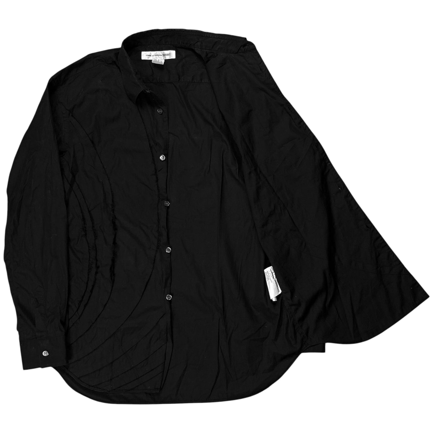 Comme des Garcons Shirt Waves Patchwork Shirt