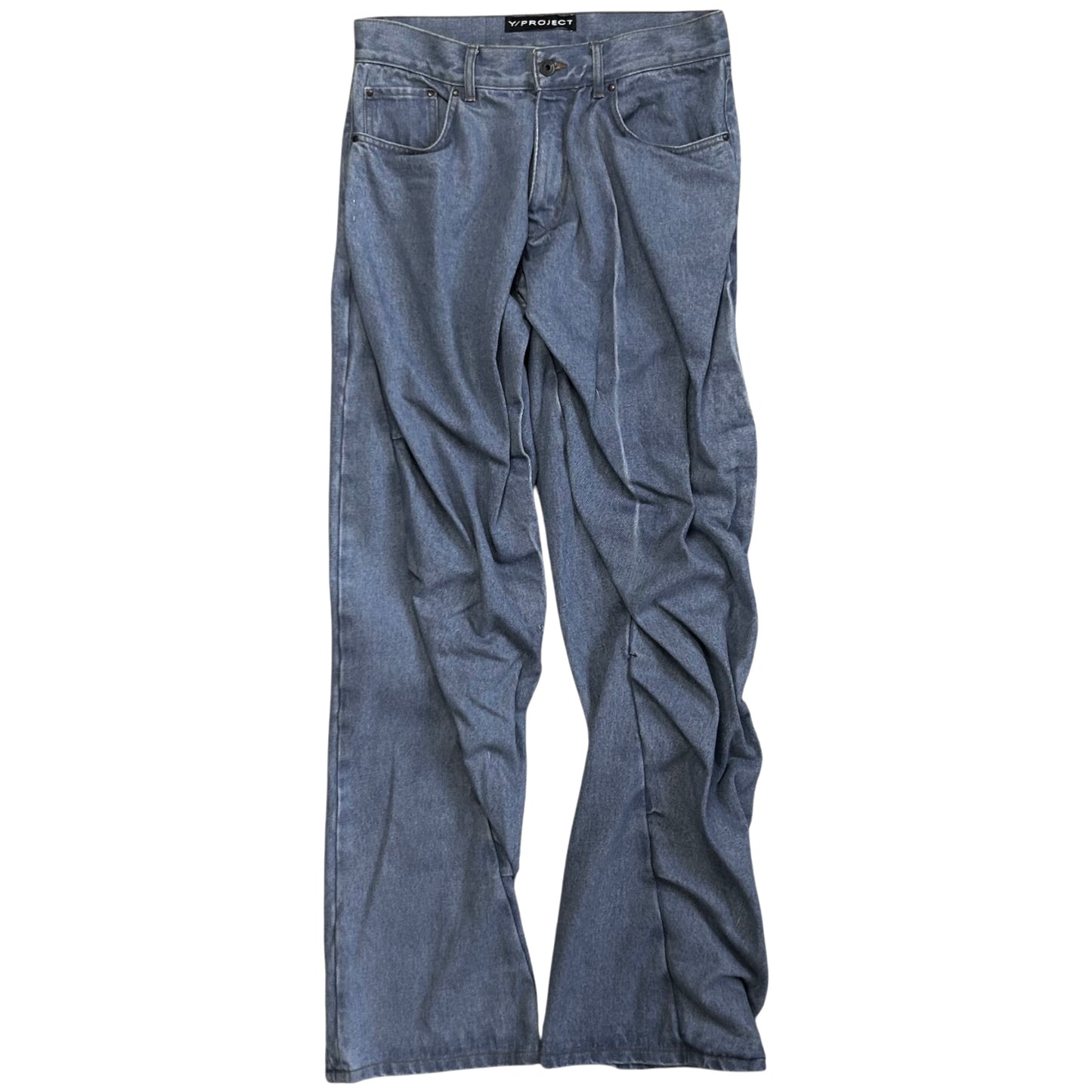 Y/Project Distorted Darted Sample Jeans - SS22