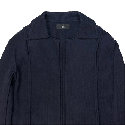 Y‘s by Yohji Yamamoto Paneled Cut Out Knit Sweater - AW11