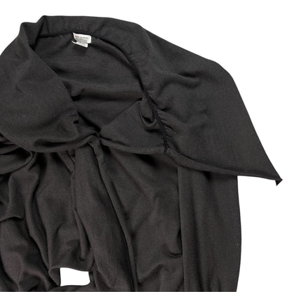 Dries Van Noten Layered Wrap Around Drape Sweater
