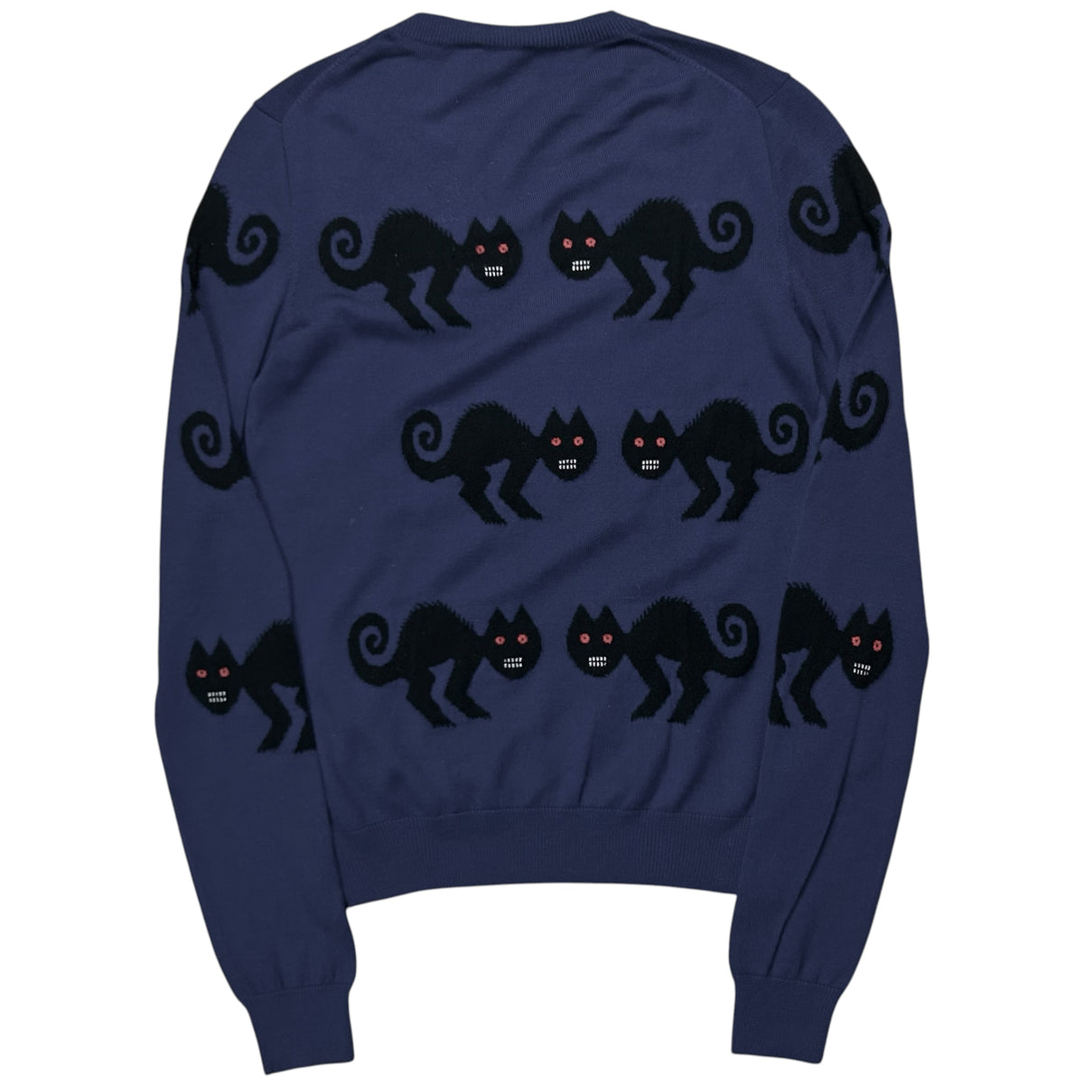 Jil Sander Intarsia Cat Sweater - AW12