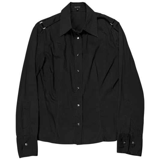 Gucci by Tom Ford Shoulder Strap Snap Shirt - 90s