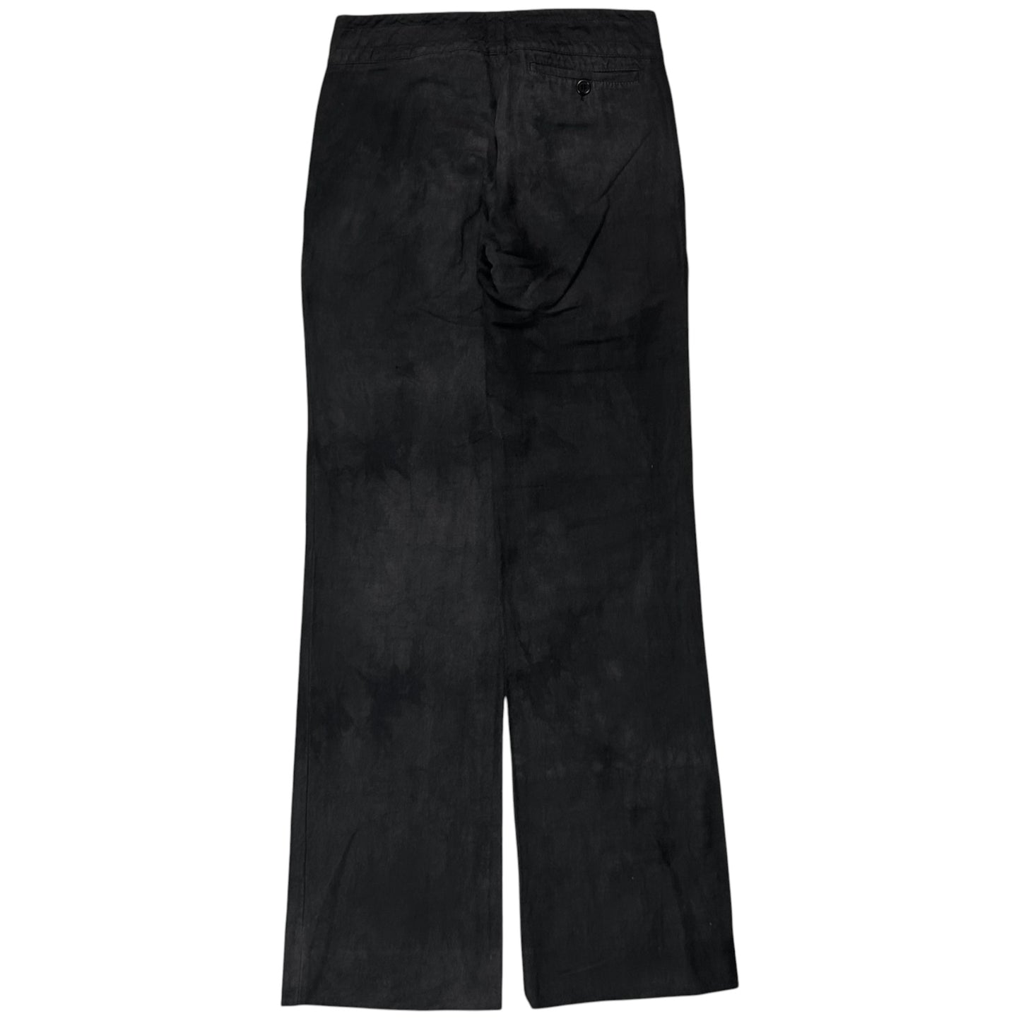 Dirk Bikkembergs Dual Waist Strap Linen Pants - 90s