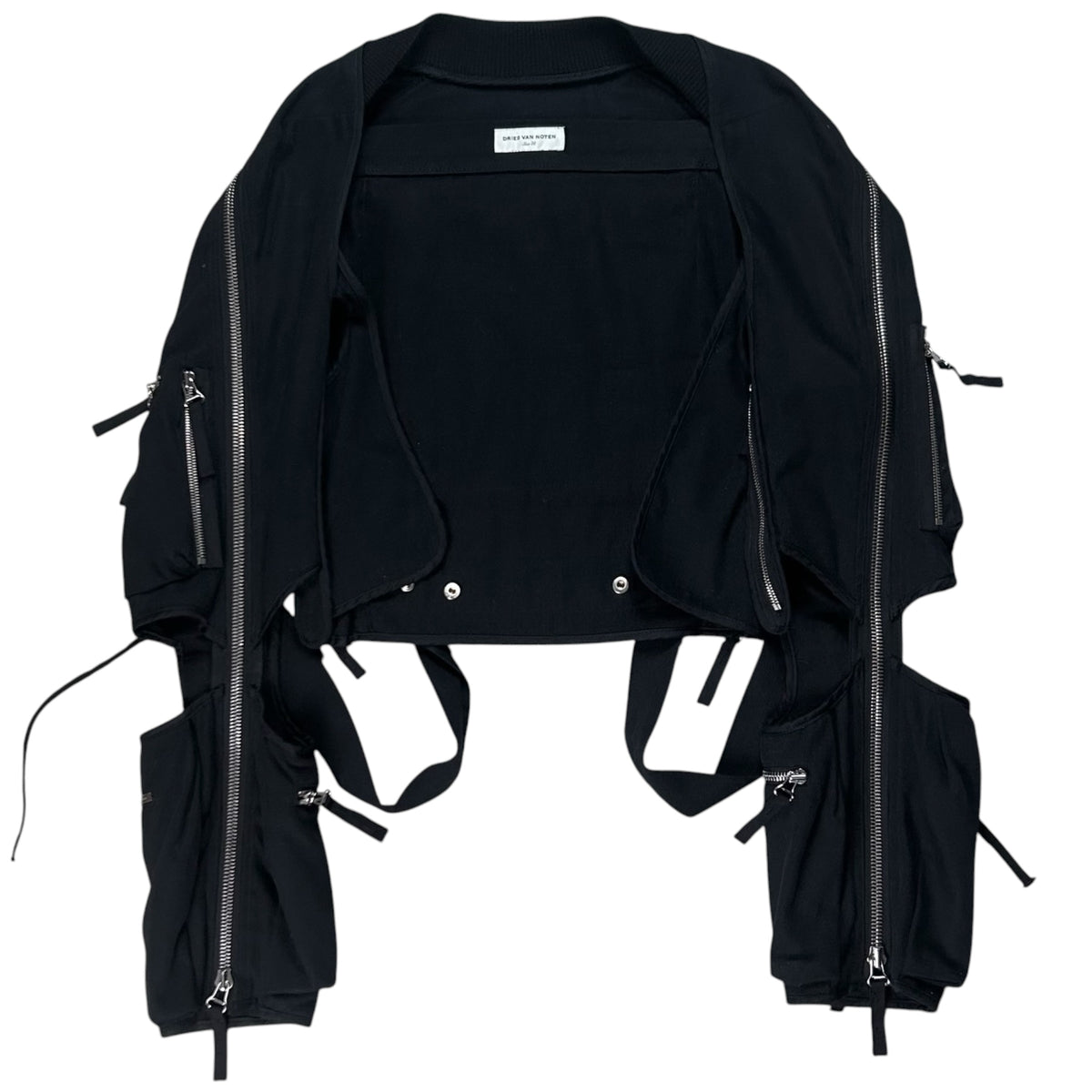 Dries Van Noten Multi Back Zip Bomber Jacket - AW14