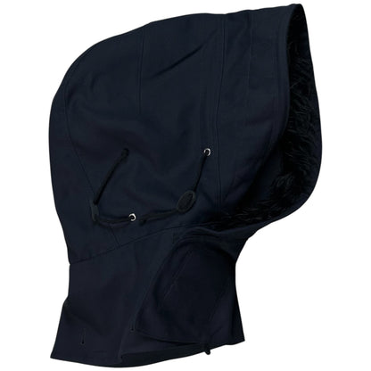 Comme des Garcons Shirt Velcro Faux Fur Hood - AW22