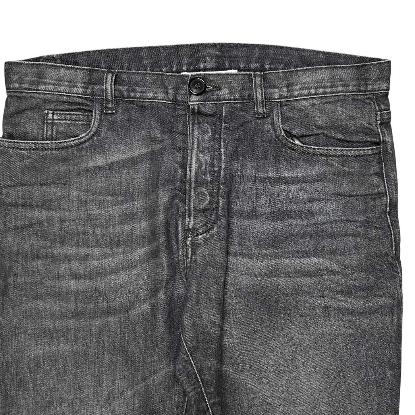 Maison Margiela Asymmetric Twisted Seam Sample Jeans - AW18