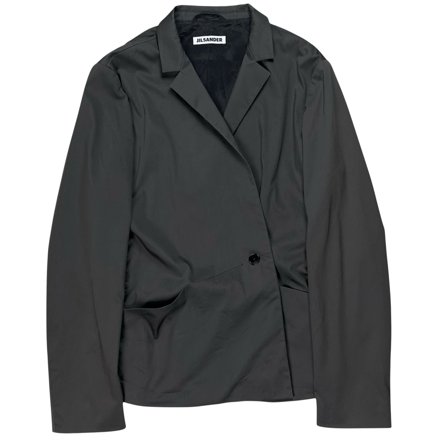 Jil Sander Asymmetric Button Blazer - AW15