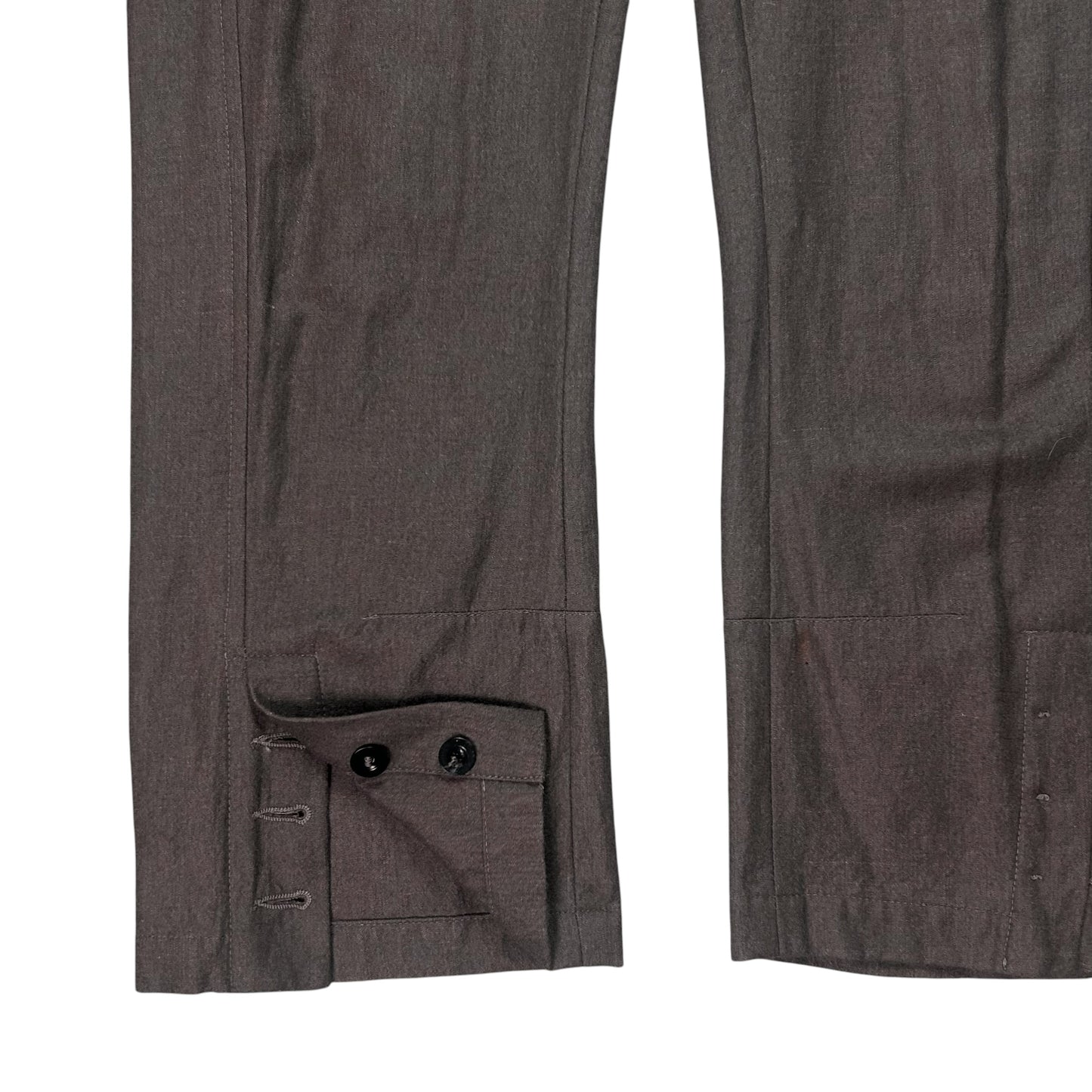 Ann Demeulemeester Hem Button Shorts - AW18