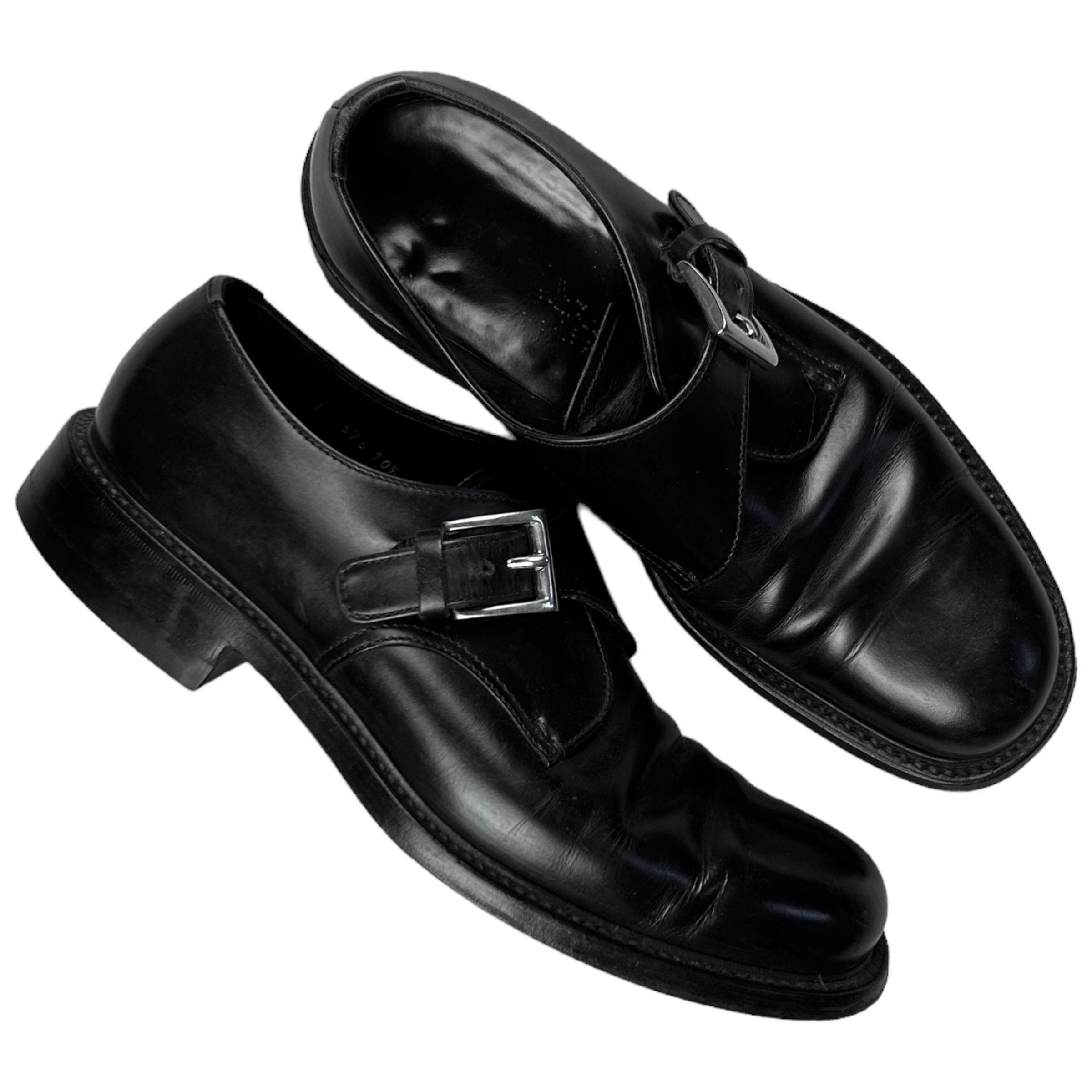 Prada monk strap best sale