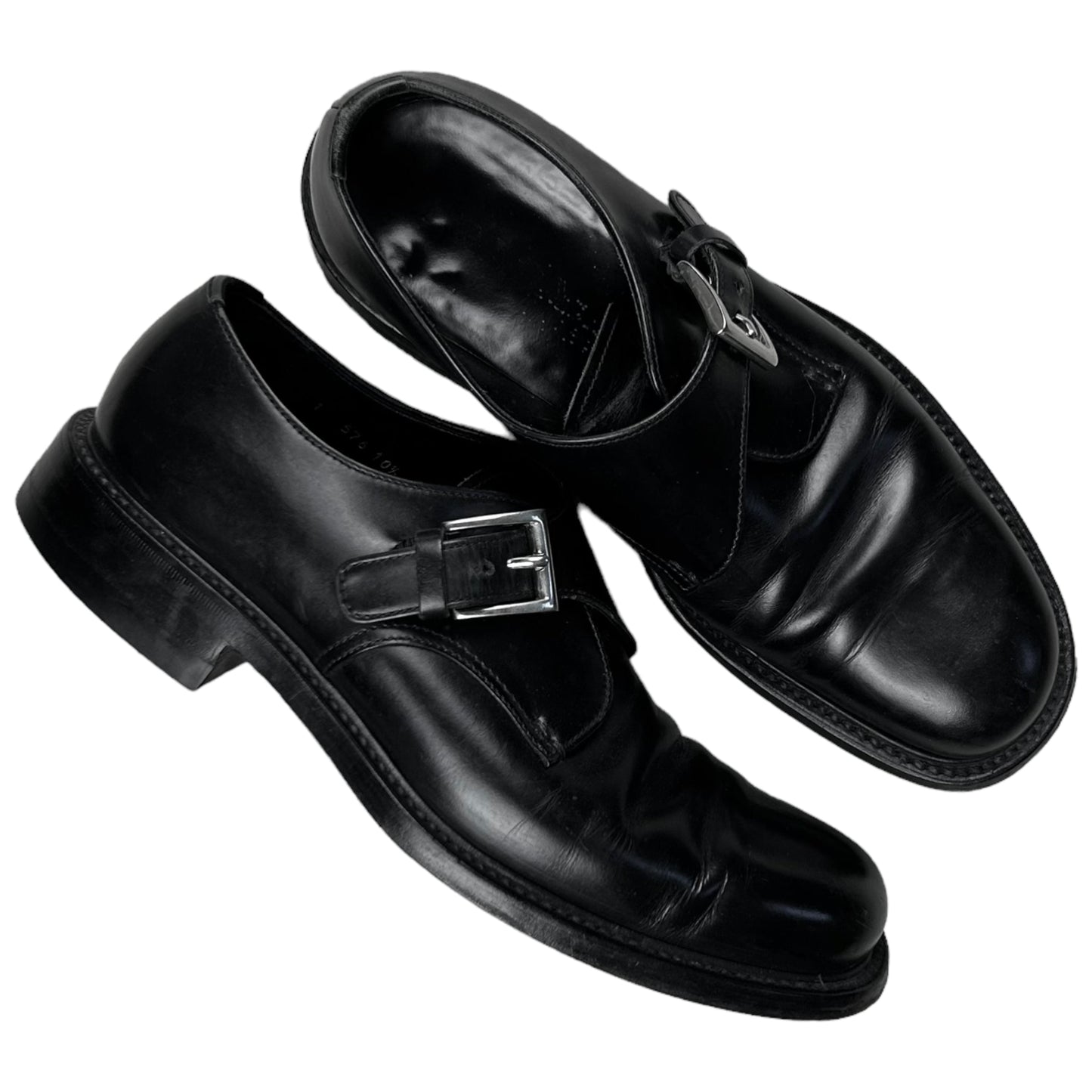 Prada Monk Strap Panel Derbies