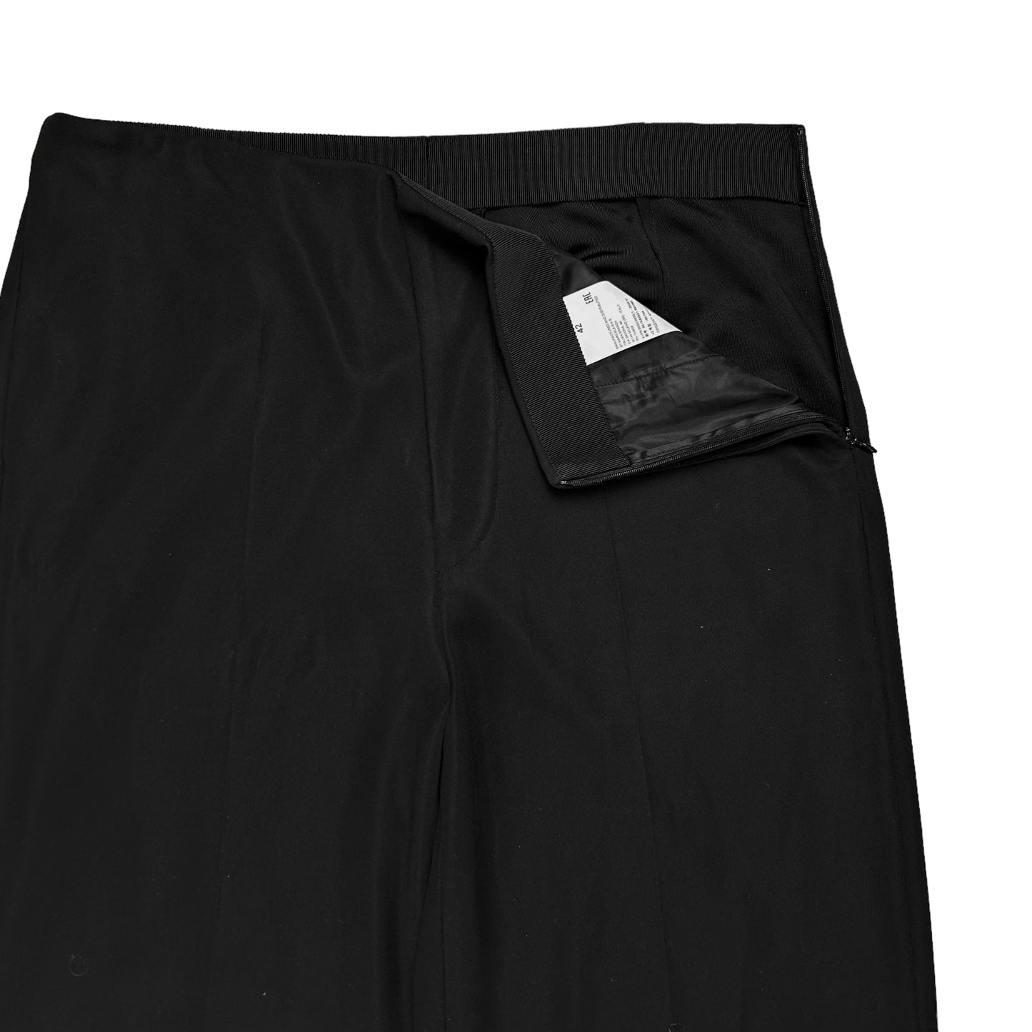 Maison Margiela Side Zip Waist Viscose Trousers - SS22