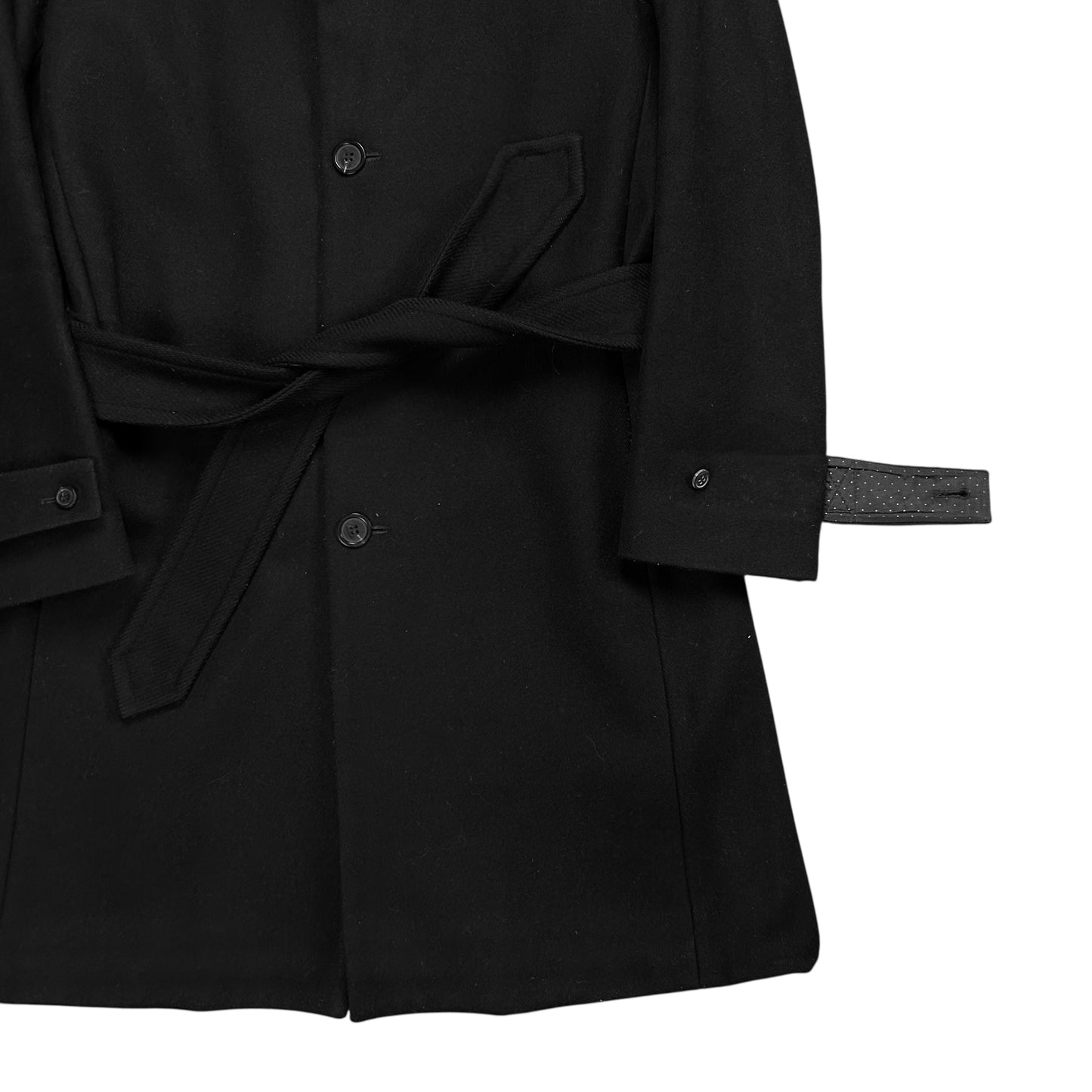 Givenchy Belted Military Wool Coat - AW11