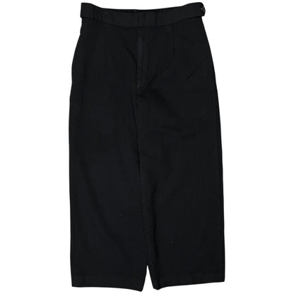 Comme des Garcons Tricot Cropped Waist Tab Wool Trousers