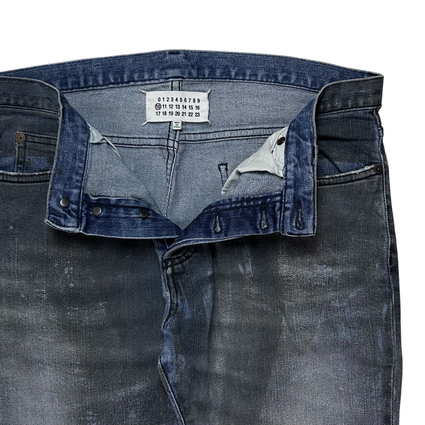 Maison Martin Margiela Mud Wash Skinny Jeans - 2010s