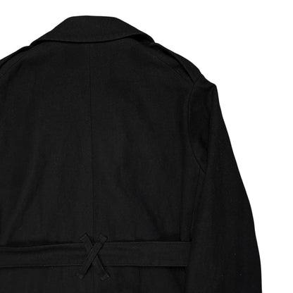 Ann Demeulemeester Belted Caban Wool Jacket