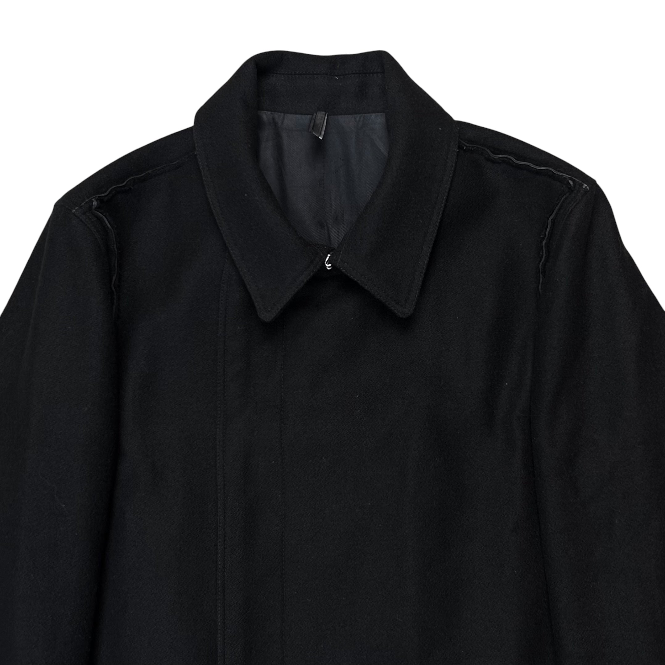 Dior Homme Exposed Seam Wool Coat - AW11 – Vertical Rags