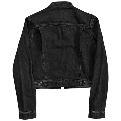 Balenciaga Cropped Zip Denim Jacket - AW16