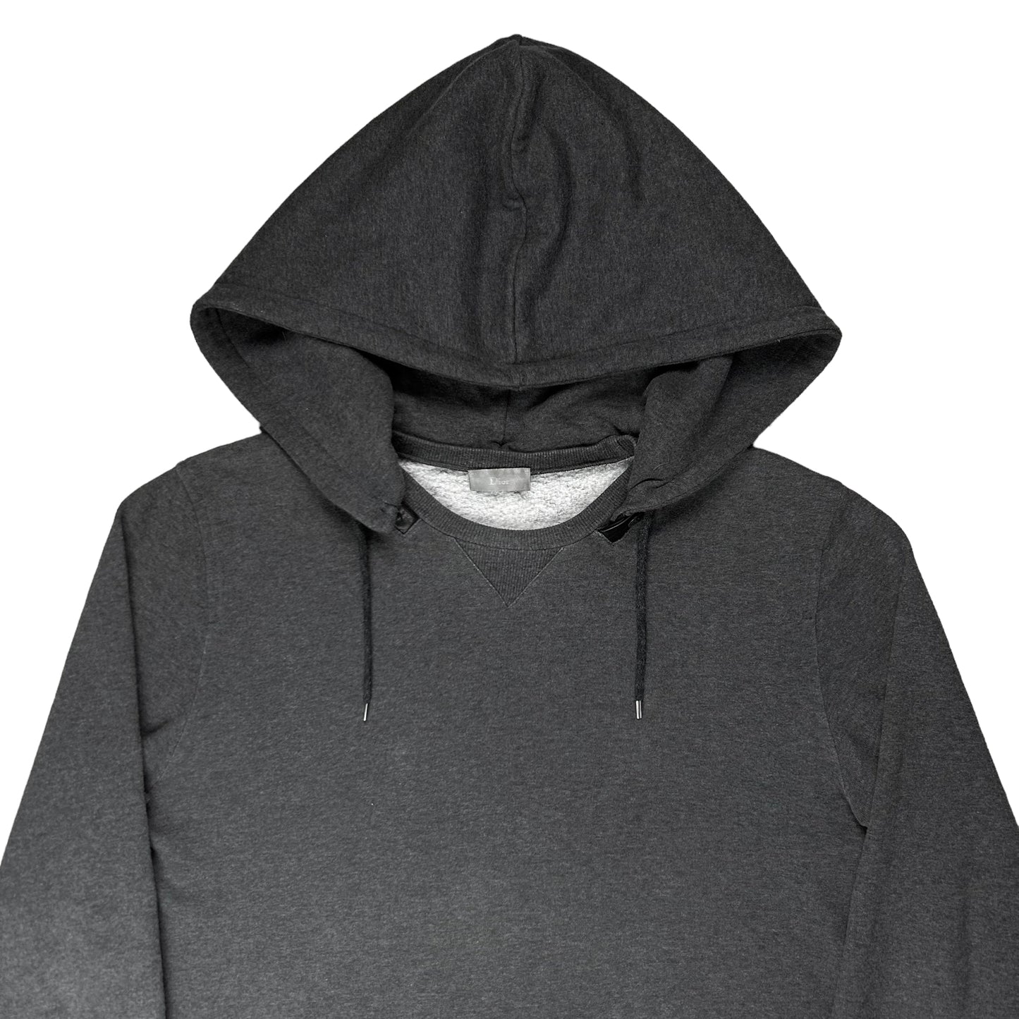 Dior Homme Detachable Leather Trimmed Hoodie
