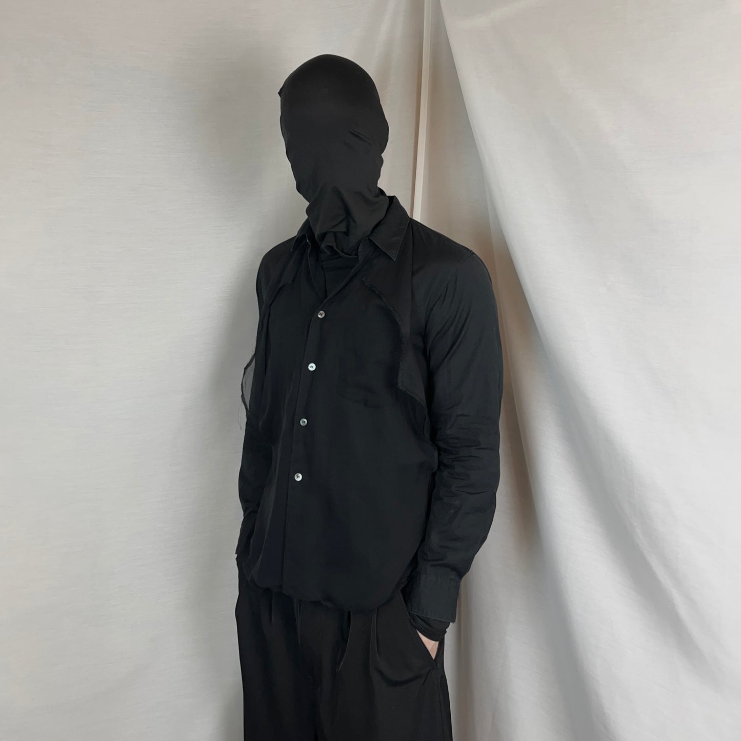 Comme des Garcons Homme Plus Sheer Layered Shirt - AW15