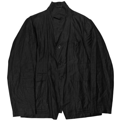 Dries Van Noten Overdyed Linen Blazer - 00s