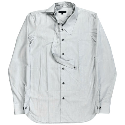 Ann Demeulemeester Deconstructed Button Strap Collar Shirt