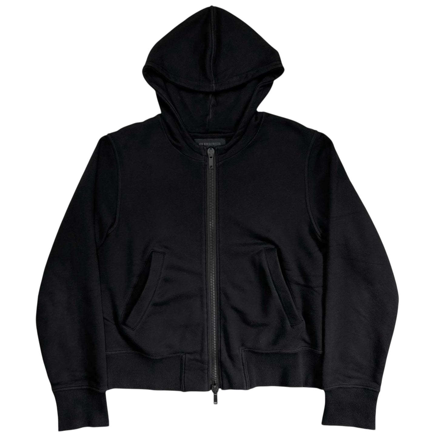 Ann Demeulemeester Double Layered Zip Hoodie