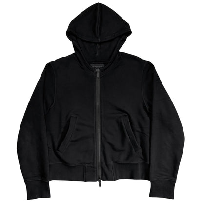 Ann Demeulemeester Double Layered Zip Hoodie
