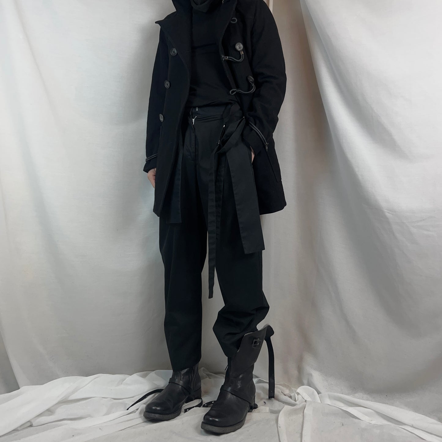MM6 Maison Margiela Suspender Strap Trousers - SS16