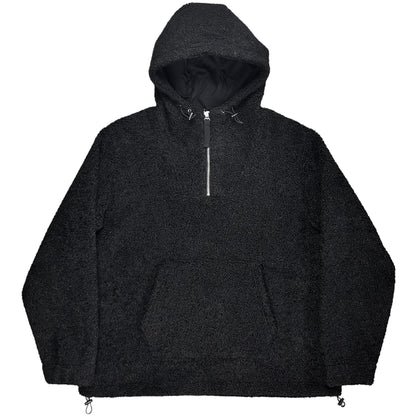 Helmut Lang Half Zip Shearling Hoodie - SS24