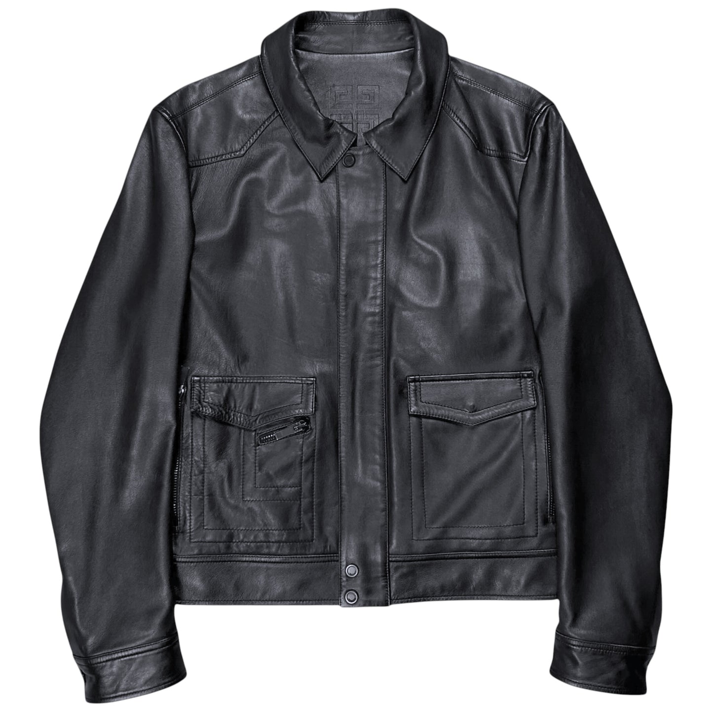 Givenchy Zip Pocket Leather Jacket - AW16