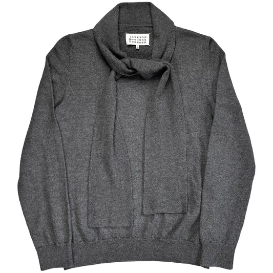 Maison Margiela Scarfed Wool Sweater - AW20