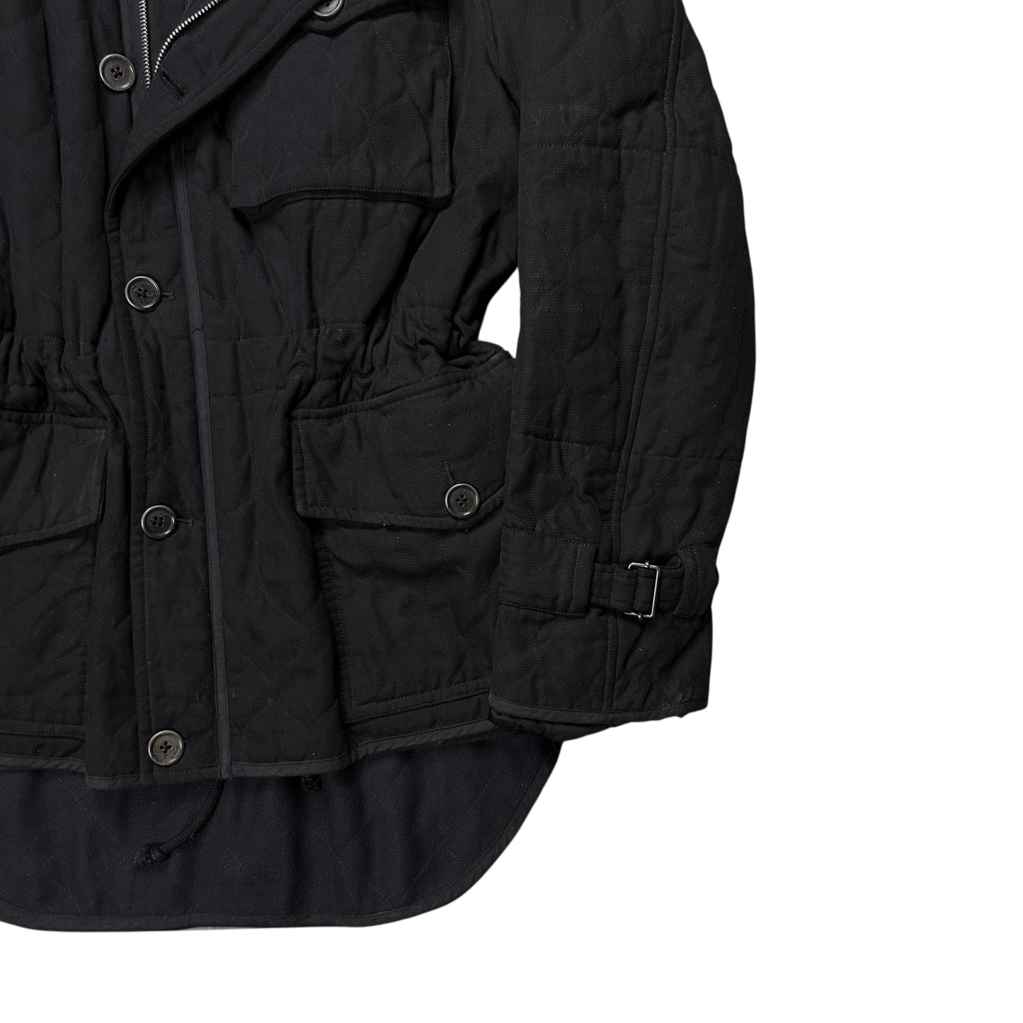 Dries Van Noten Quilted Military Field Jacket - AW08