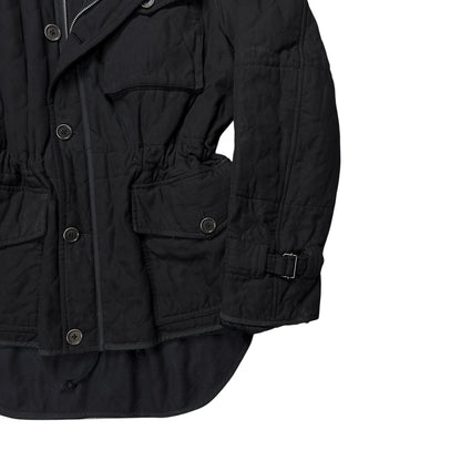 Dries Van Noten Quilted Military Field Jacket - AW08