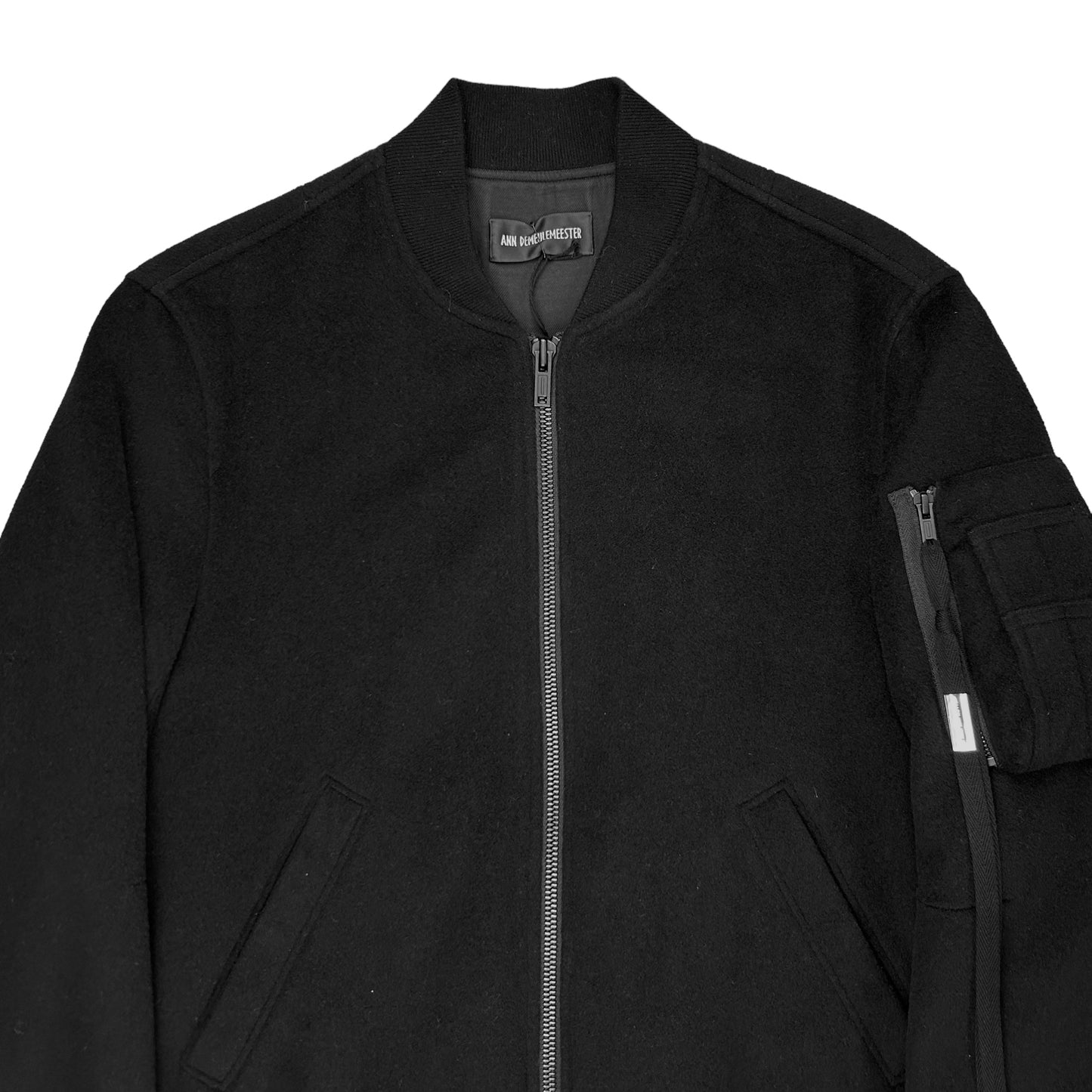 Ann Demeulemeester Andrea Wool Bomber Jacket - AW23