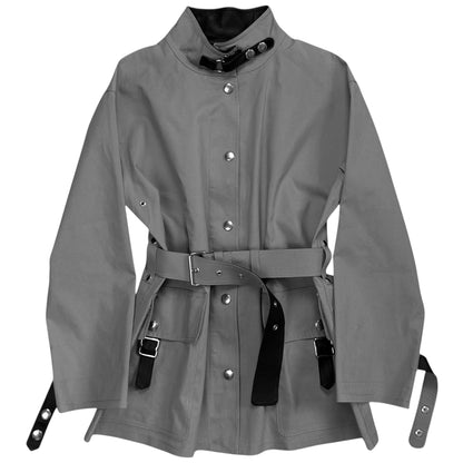 Balenciaga Mackintosh Belted Multi Strap Field Jacket  - AW07