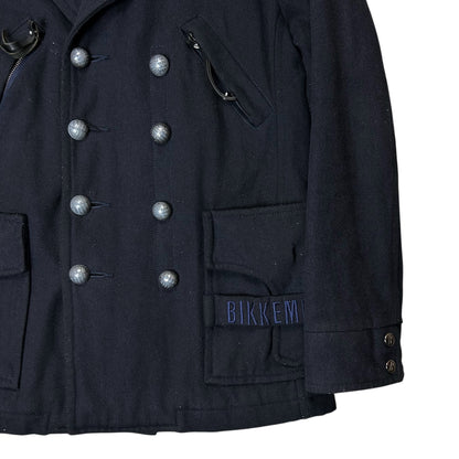 Dirk Bikkembergs Hooded Multi Pocket Caban Jacket