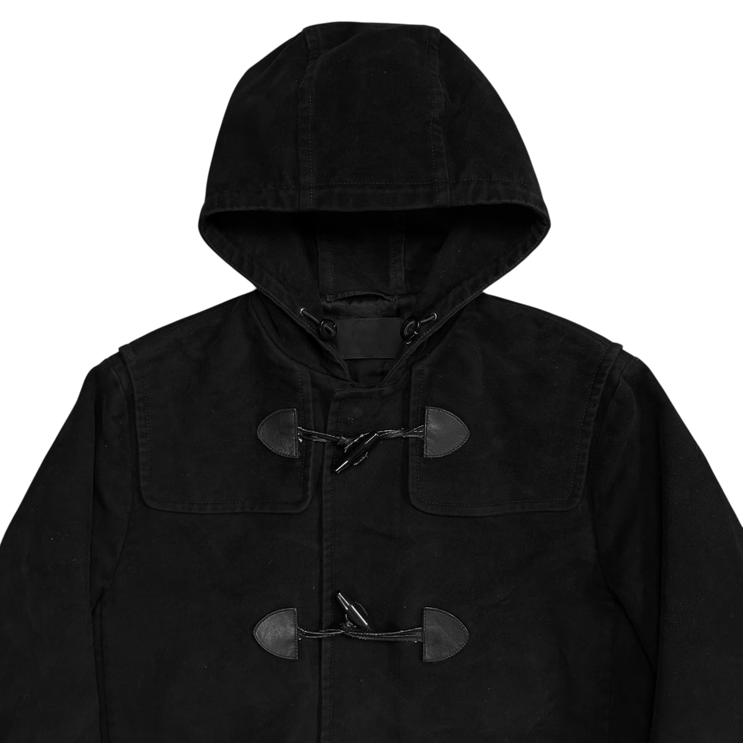 Prada Moleskin Duffle Jacket - AW11 – Vertical Rags
