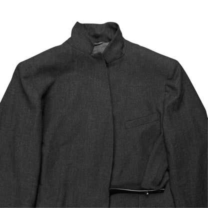Jil Sander Asymmetric Leather Strap Blazer - AW99
