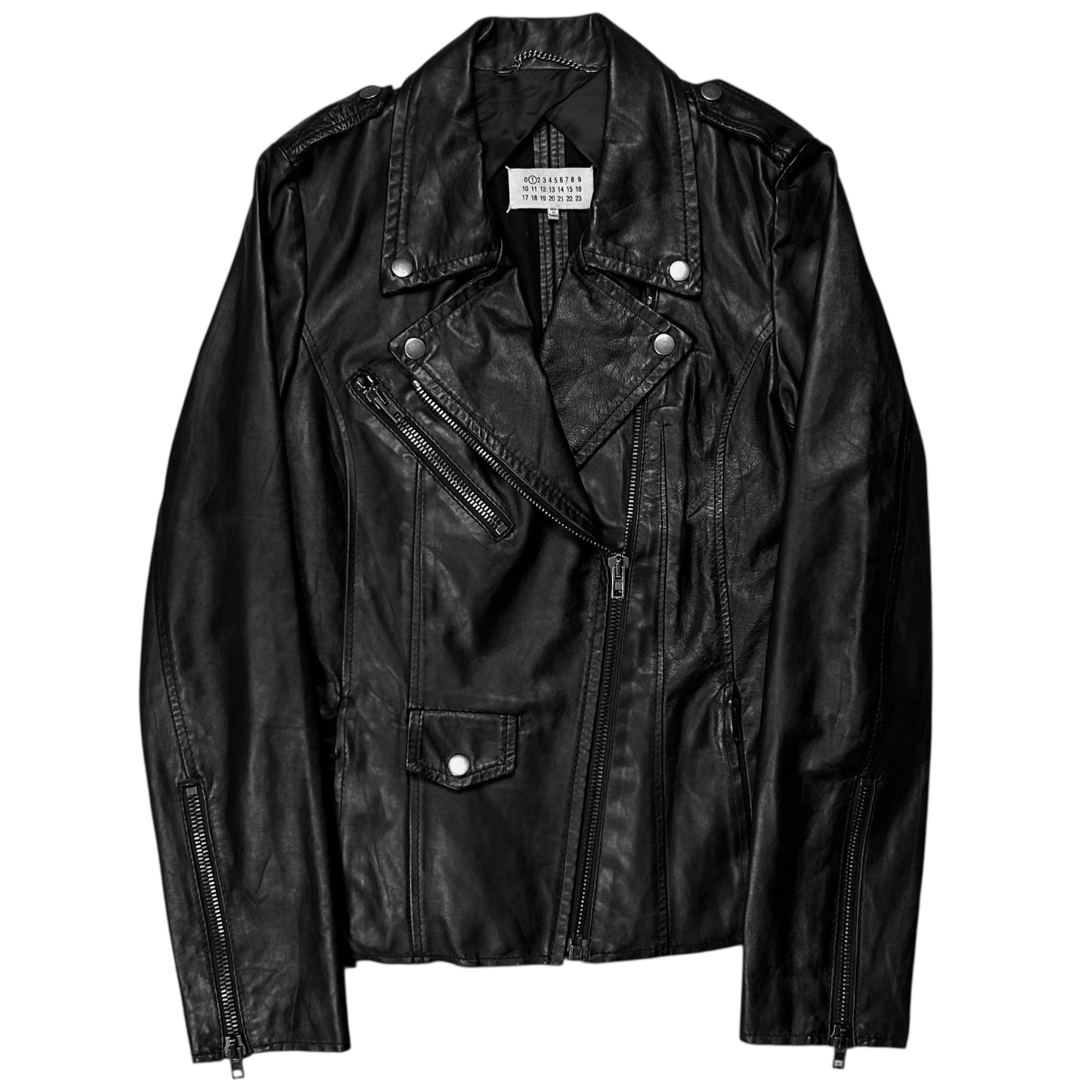 Maison Martin Margiela Perfecto Veal Leather Jacket - AW13