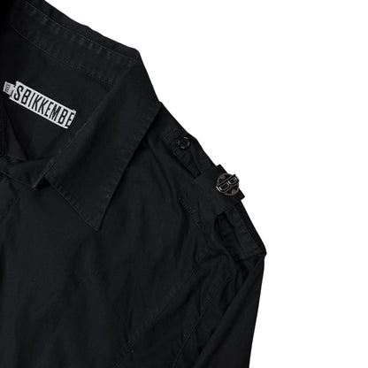 Dirk Bikkembergs Military Metal Epaulettes Shirt - AW07