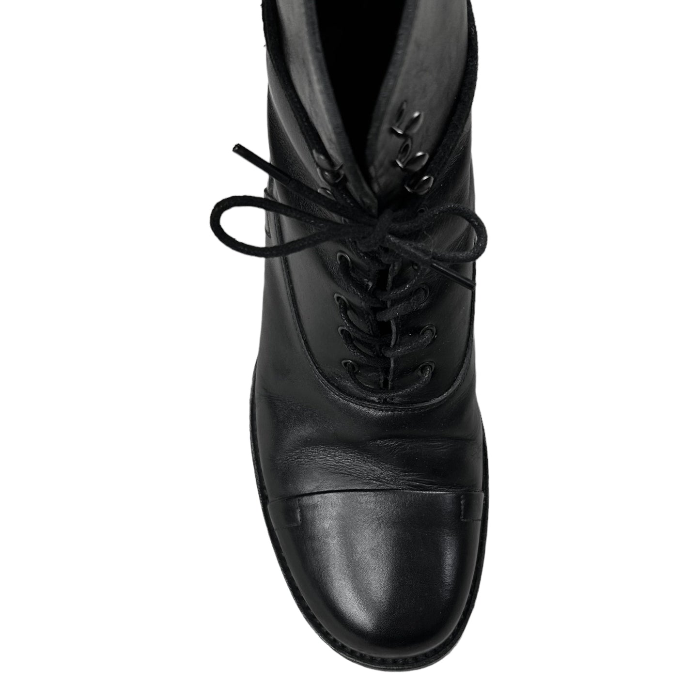 Prada Tonal Hook Combat Boots