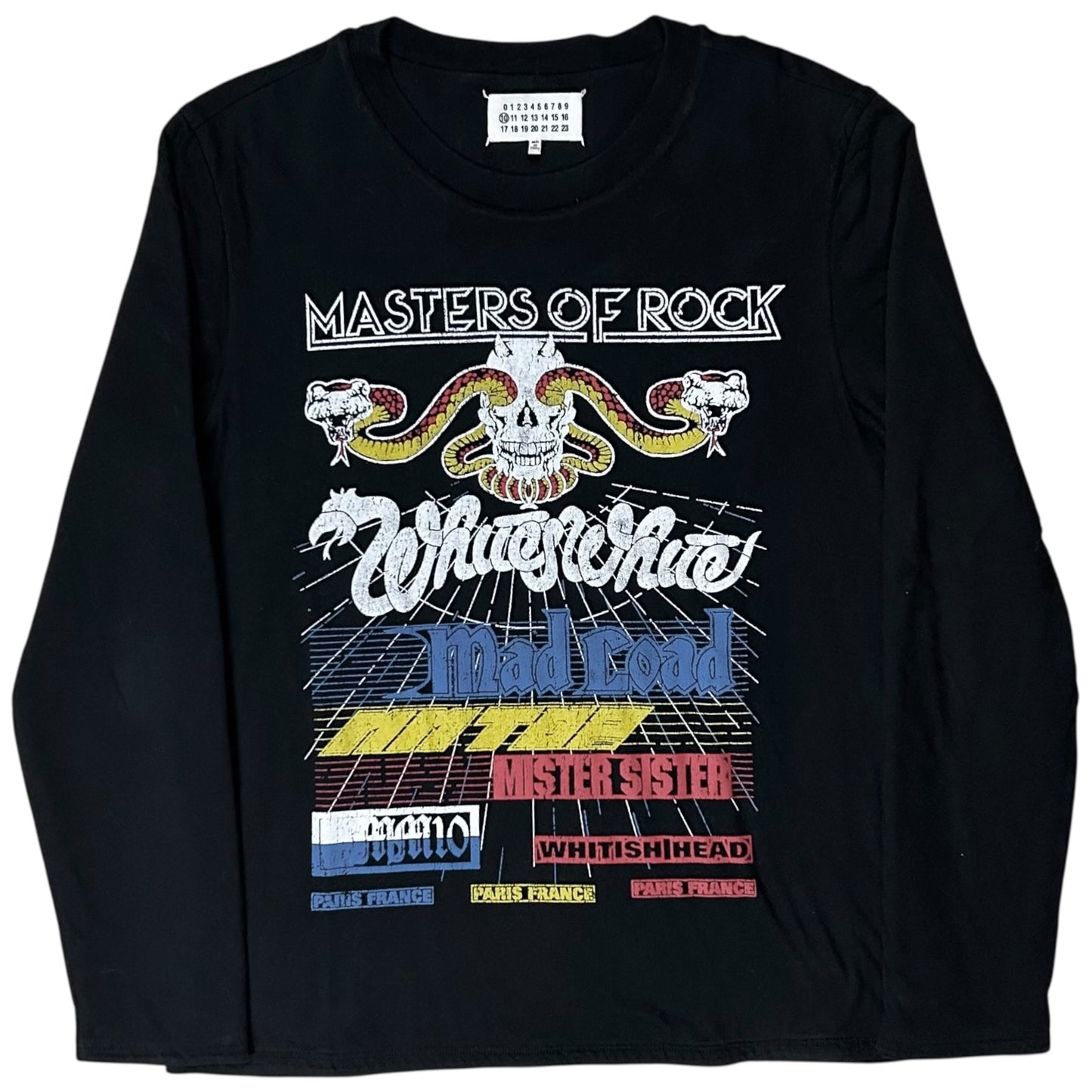 Maison Martin Margiela Double Layered Master of Rock Longsleeve - AW12