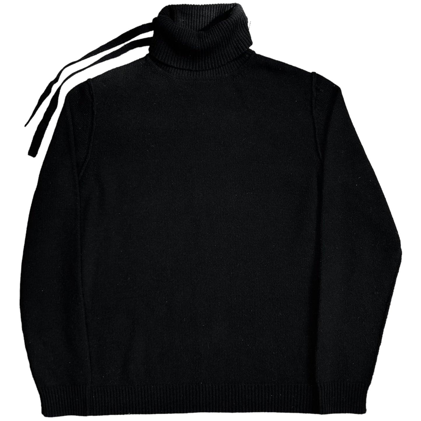 Raf Simons Double Strap Turtleneck Knit Sweater - AW19