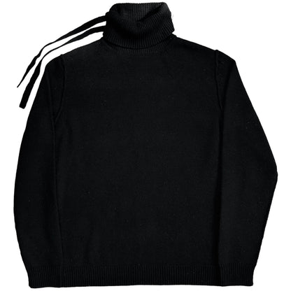 Raf Simons Double Strap Turtleneck Knit Sweater - AW19