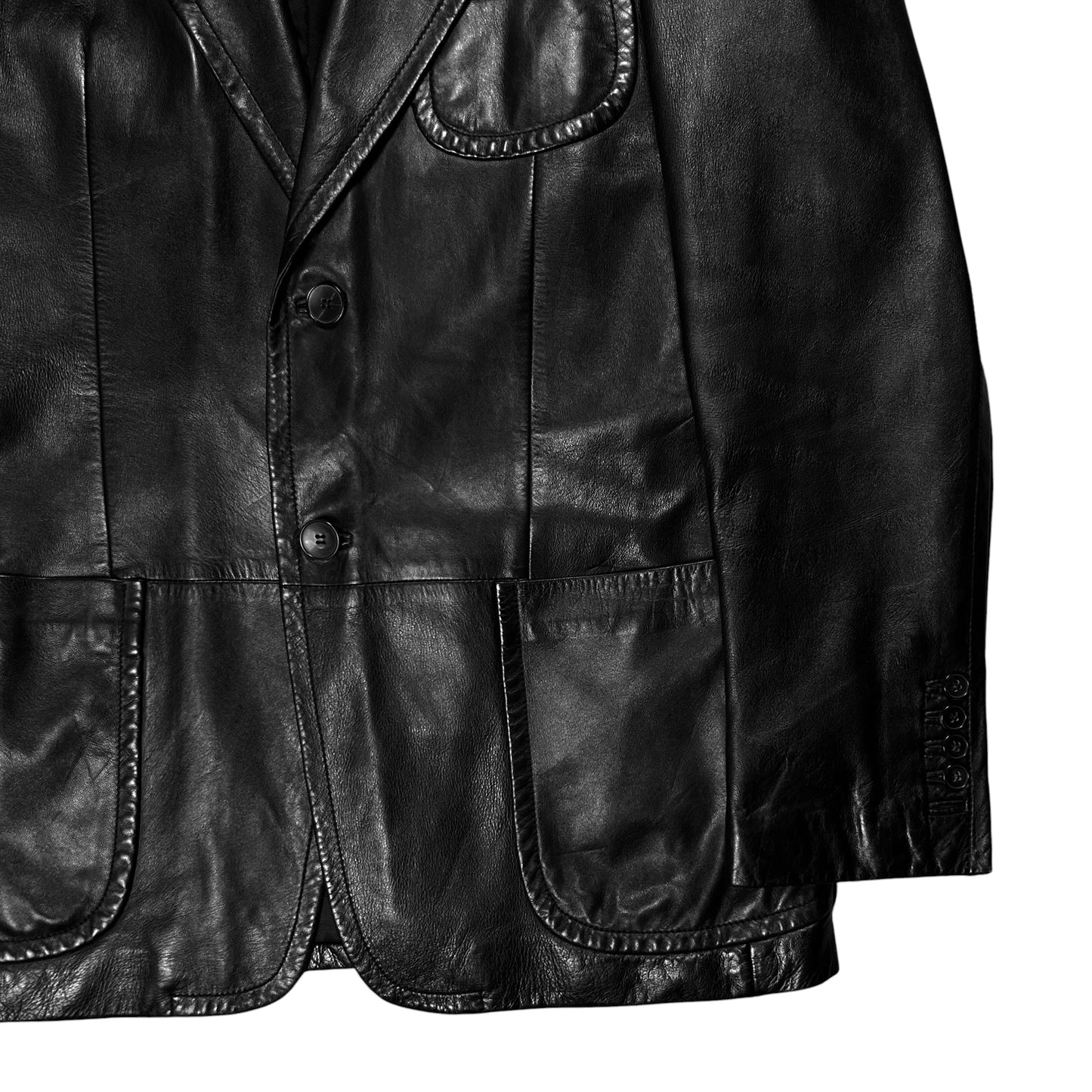 Gucci by Tom Ford Leather Blazer - AW03