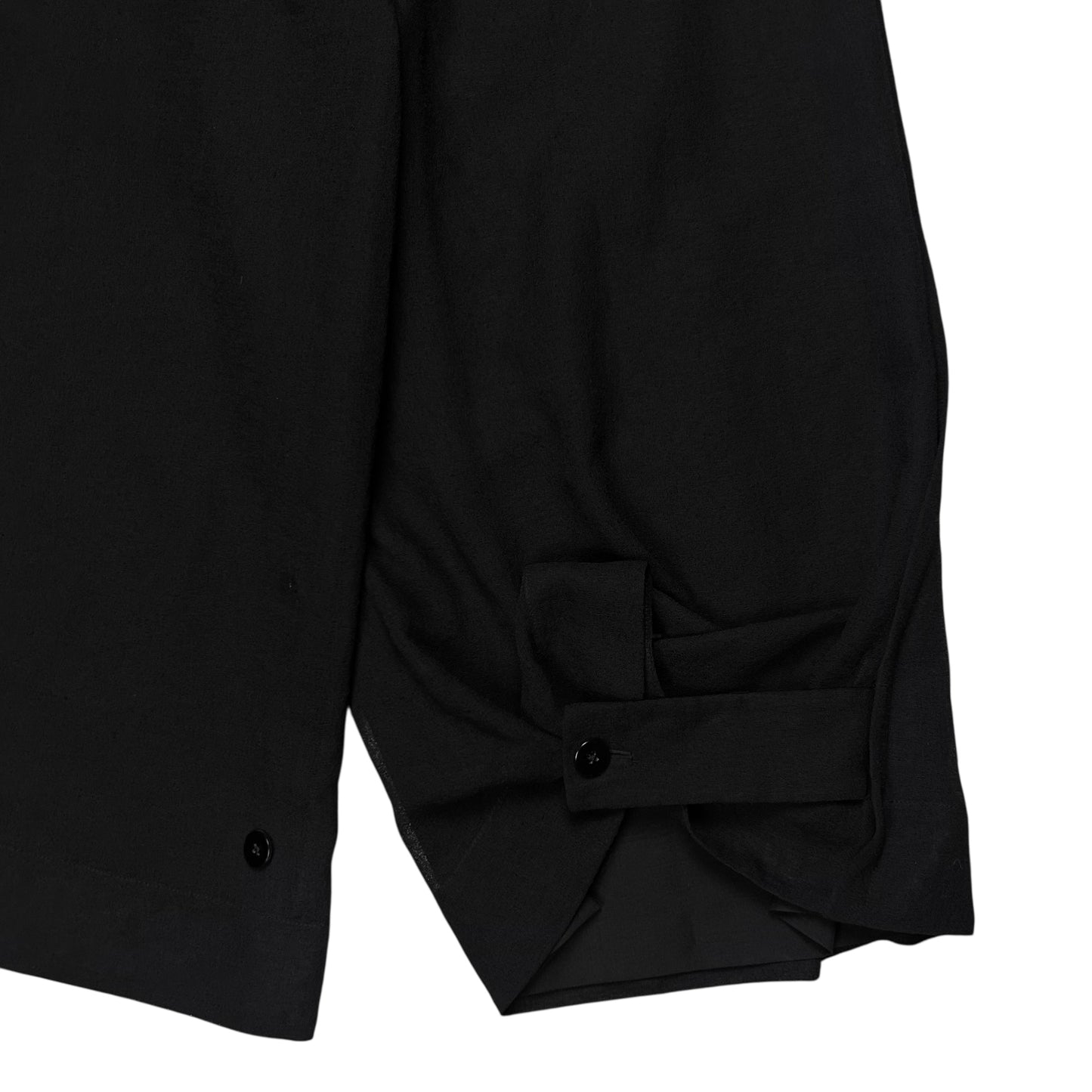 Jil Sander Wide Multi Button Tab Shorts - SS19